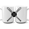 15 oz. NO MINIMUM Full Color Printed Ceramic Mug Thumbnail