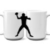 15 oz. NO MINIMUM Full Color Printed Ceramic Mug Thumbnail