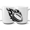 15 oz. NO MINIMUM Full Color Printed Ceramic Mug Thumbnail
