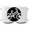 15 oz. NO MINIMUM Full Color Printed Ceramic Mug Thumbnail