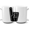 15 oz. NO MINIMUM Full Color Printed Ceramic Mug Thumbnail
