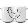 15 oz. NO MINIMUM Full Color Printed Ceramic Mug Thumbnail