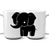 15 oz. NO MINIMUM Full Color Printed Ceramic Mug Thumbnail