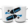 15 oz. NO MINIMUM Full Color Printed Ceramic Mug Thumbnail