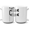15 oz. NO MINIMUM Full Color Printed Ceramic Mug Thumbnail
