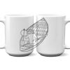 15 oz. NO MINIMUM Full Color Printed Ceramic Mug Thumbnail