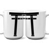 15 oz. NO MINIMUM Full Color Printed Ceramic Mug Thumbnail
