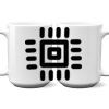 15 oz. NO MINIMUM Full Color Printed Ceramic Mug Thumbnail