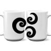 15 oz. NO MINIMUM Full Color Printed Ceramic Mug Thumbnail