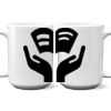15 oz. NO MINIMUM Full Color Printed Ceramic Mug Thumbnail