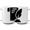 15 oz. NO MINIMUM Full Color Printed Ceramic Mug Thumbnail