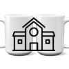 15 oz. NO MINIMUM Full Color Printed Ceramic Mug Thumbnail