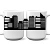 15 oz. NO MINIMUM Full Color Printed Ceramic Mug Thumbnail