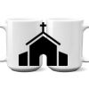 15 oz. NO MINIMUM Full Color Printed Ceramic Mug Thumbnail