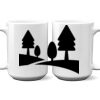 15 oz. NO MINIMUM Full Color Printed Ceramic Mug Thumbnail