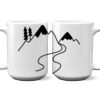 15 oz. NO MINIMUM Full Color Printed Ceramic Mug Thumbnail