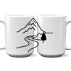 15 oz. NO MINIMUM Full Color Printed Ceramic Mug Thumbnail