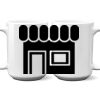 15 oz. NO MINIMUM Full Color Printed Ceramic Mug Thumbnail