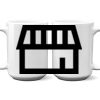 15 oz. NO MINIMUM Full Color Printed Ceramic Mug Thumbnail