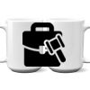 15 oz. NO MINIMUM Full Color Printed Ceramic Mug Thumbnail