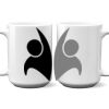 15 oz. NO MINIMUM Full Color Printed Ceramic Mug Thumbnail