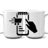 15 oz. NO MINIMUM Full Color Printed Ceramic Mug Thumbnail