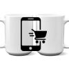 15 oz. NO MINIMUM Full Color Printed Ceramic Mug Thumbnail