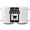 15 oz. NO MINIMUM Full Color Printed Ceramic Mug Thumbnail