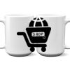 15 oz. NO MINIMUM Full Color Printed Ceramic Mug Thumbnail