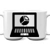 15 oz. NO MINIMUM Full Color Printed Ceramic Mug Thumbnail