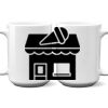 15 oz. NO MINIMUM Full Color Printed Ceramic Mug Thumbnail