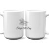 15 oz. NO MINIMUM Full Color Printed Ceramic Mug Thumbnail