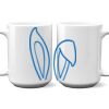 15 oz. NO MINIMUM Full Color Printed Ceramic Mug Thumbnail