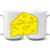15 oz. NO MINIMUM Full Color Printed Ceramic Mug Thumbnail