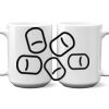 15 oz. NO MINIMUM Full Color Printed Ceramic Mug Thumbnail