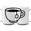 15 oz. NO MINIMUM Full Color Printed Ceramic Mug Thumbnail