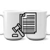 15 oz. NO MINIMUM Full Color Printed Ceramic Mug Thumbnail