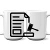 15 oz. NO MINIMUM Full Color Printed Ceramic Mug Thumbnail