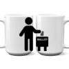 15 oz. NO MINIMUM Full Color Printed Ceramic Mug Thumbnail