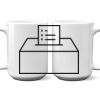 15 oz. NO MINIMUM Full Color Printed Ceramic Mug Thumbnail