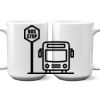 15 oz. NO MINIMUM Full Color Printed Ceramic Mug Thumbnail