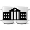 15 oz. NO MINIMUM Full Color Printed Ceramic Mug Thumbnail