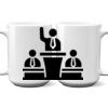 15 oz. NO MINIMUM Full Color Printed Ceramic Mug Thumbnail