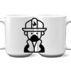 15 oz. NO MINIMUM Full Color Printed Ceramic Mug Thumbnail