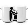 15 oz. NO MINIMUM Full Color Printed Ceramic Mug Thumbnail