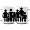 15 oz. NO MINIMUM Full Color Printed Ceramic Mug Thumbnail
