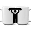 15 oz. NO MINIMUM Full Color Printed Ceramic Mug Thumbnail