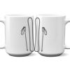 15 oz. NO MINIMUM Full Color Printed Ceramic Mug Thumbnail
