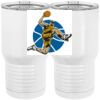 20 oz. Tall Stainless Steel Vacuum Insulated Tumbler White Thumbnail