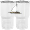 20 oz. Tall Stainless Steel Vacuum Insulated Tumbler White Thumbnail